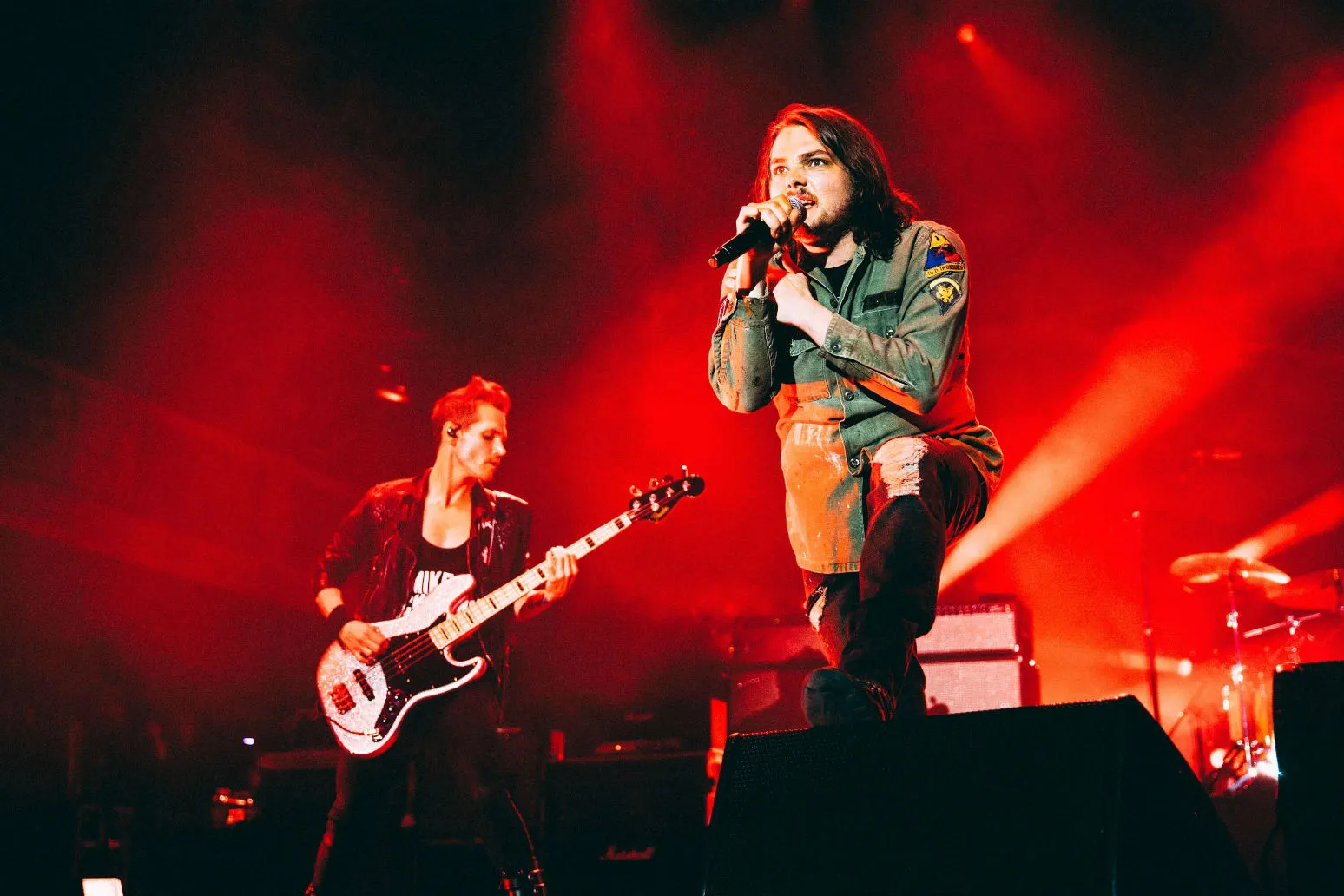 Crowd at a My Chemical Romance show